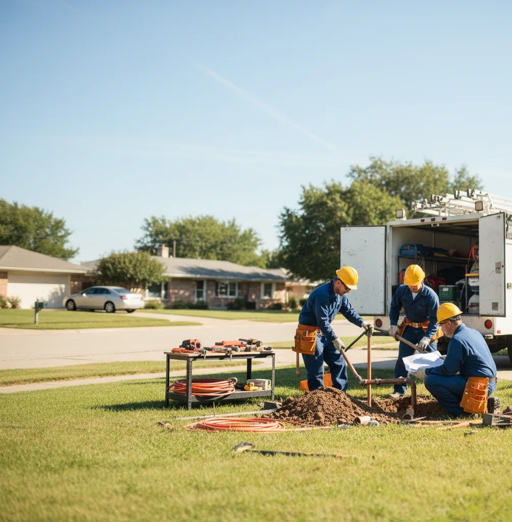 Sewer Line Repair in Laneville, TX